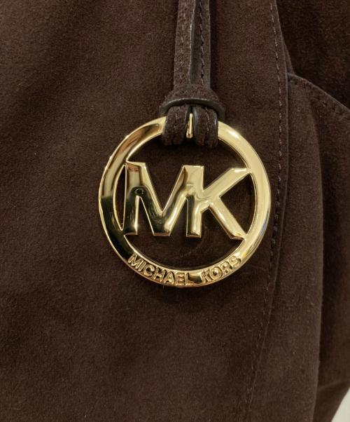 MICHAEL KORS（マイケルコース）MICHAEL KORS (マイケルコース) トートバッグ ブラウンの古着・服飾アイテム