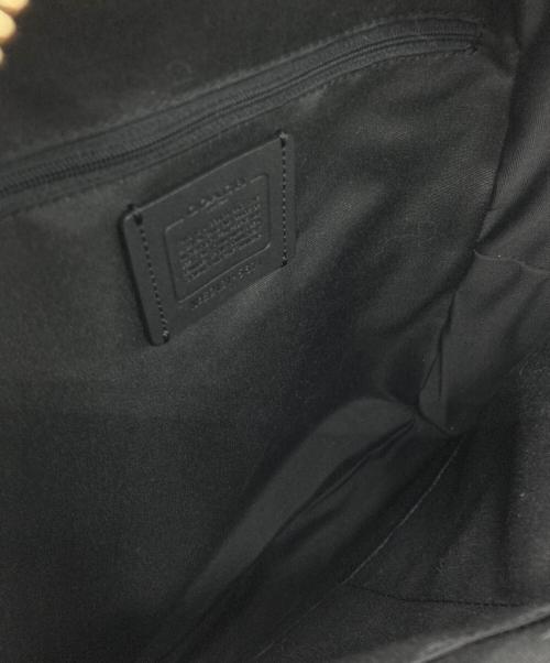 COACH（コーチ）COACH (コーチ) リュック/シグネチャー ブラウン×ブラックの古着・服飾アイテム