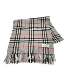 Burberry's（バーバリーズ）の古着「カシミヤストール」｜グレー