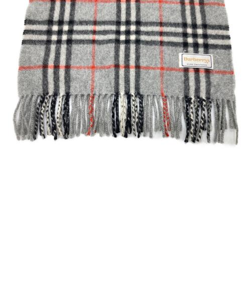 Burberry's（バーバリーズ）Burberry's (バーバリーズ) カシミヤストール グレーの古着・服飾アイテム