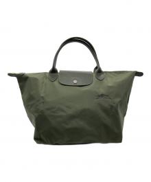LONGCHAMP（ロンシャン）の古着「プリアージュトートバッグ」｜グリーン