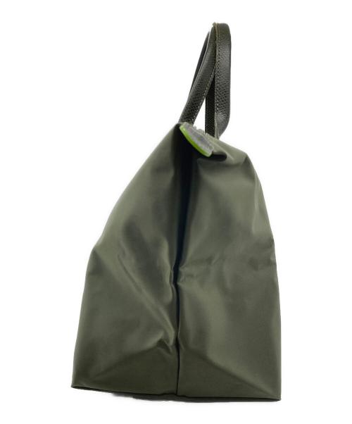 LONGCHAMP（ロンシャン）LONGCHAMP (ロンシャン) プリアージュトートバッグ グリーンの古着・服飾アイテム