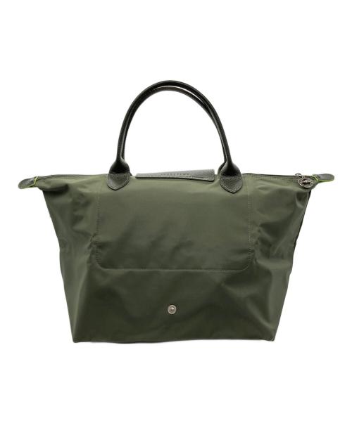 LONGCHAMP（ロンシャン）LONGCHAMP (ロンシャン) プリアージュトートバッグ グリーンの古着・服飾アイテム