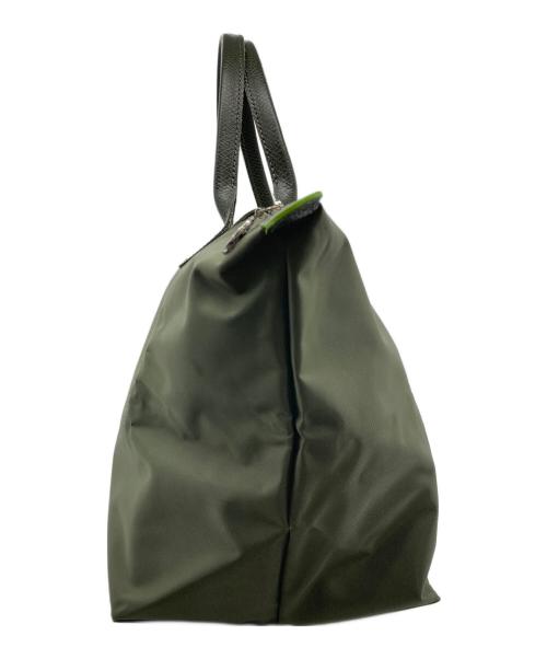 LONGCHAMP（ロンシャン）LONGCHAMP (ロンシャン) プリアージュトートバッグ グリーンの古着・服飾アイテム