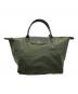 LONGCHAMP（ロンシャン）の古着「プリアージュトートバッグ」｜グリーン