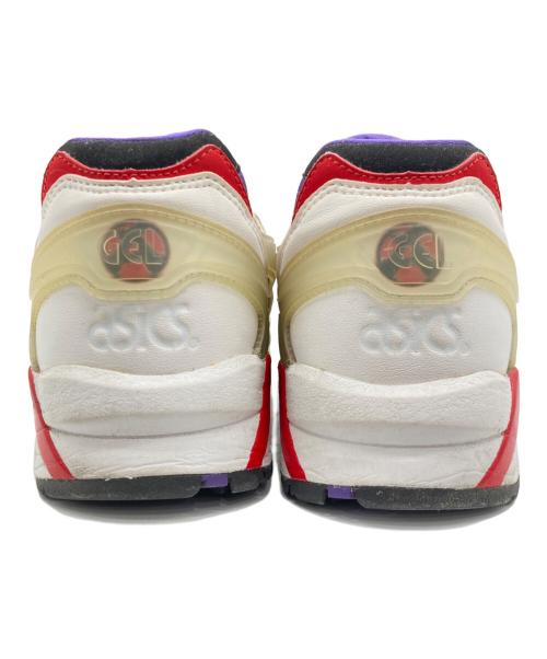 asics（アシックス）asics (アシックス) SNEAKERWOLF (スニーカーウルフ) GEL-PTG ホワイト×パープル×レッド サイズ:27.5の古着・服飾アイテム