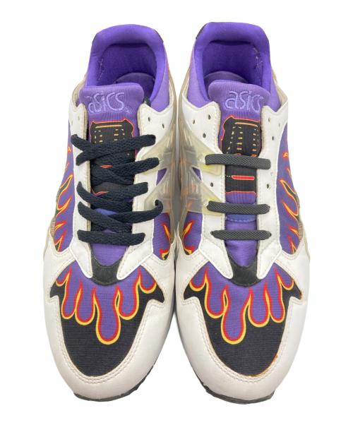 asics（アシックス）asics (アシックス) SNEAKERWOLF (スニーカーウルフ) GEL-PTG ホワイト×パープル×レッド サイズ:27.5の古着・服飾アイテム