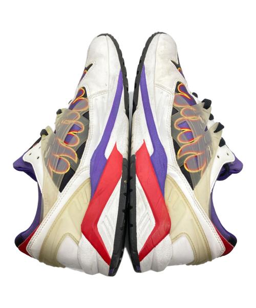 asics（アシックス）asics (アシックス) SNEAKERWOLF (スニーカーウルフ) GEL-PTG ホワイト×パープル×レッド サイズ:27.5の古着・服飾アイテム