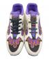 中古・古着 asics (アシックス) SNEAKERWOLF (スニーカーウルフ) GEL-PTG ホワイト×パープル×レッド サイズ:27.5：7000円