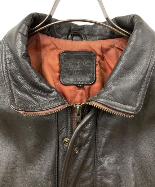 BACK LOT（バックロット）BACK LOT (バックロット) レザージャケット ブラウン サイズ:Mの古着・服飾アイテム