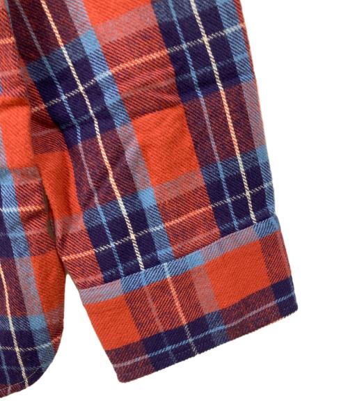 WAREHOUSE（ウエアハウス）WAREHOUSE (ウエアハウス) 長袖シャツ レッド×ネイビー サイズ:44 未使用品の古着・服飾アイテム