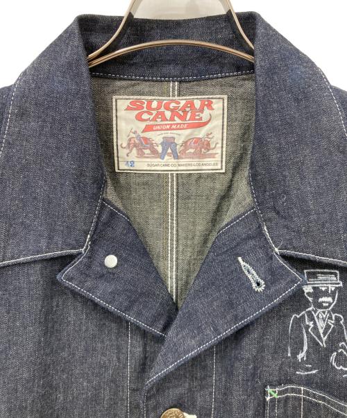 SUGAR CANE（シュガーケーン）SUGAR CANE (シュガーケーン) デニムカバーオール インディゴ サイズ:SIZE 42 未使用品の古着・服飾アイテム