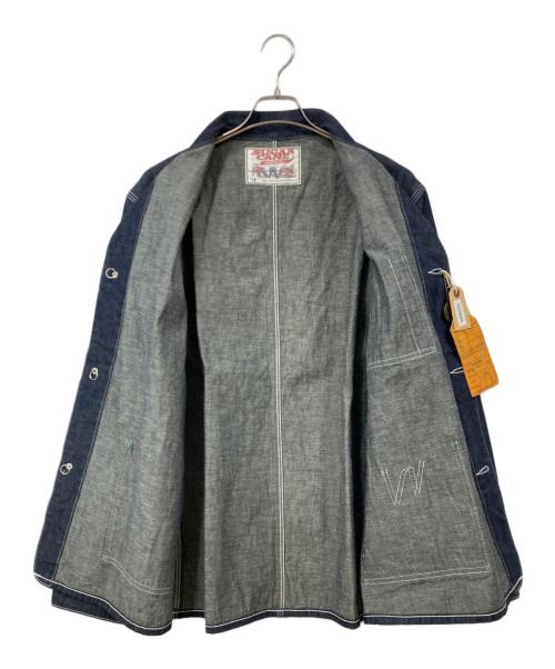 SUGAR CANE（シュガーケーン）SUGAR CANE (シュガーケーン) デニムカバーオール インディゴ サイズ:SIZE 42 未使用品の古着・服飾アイテム