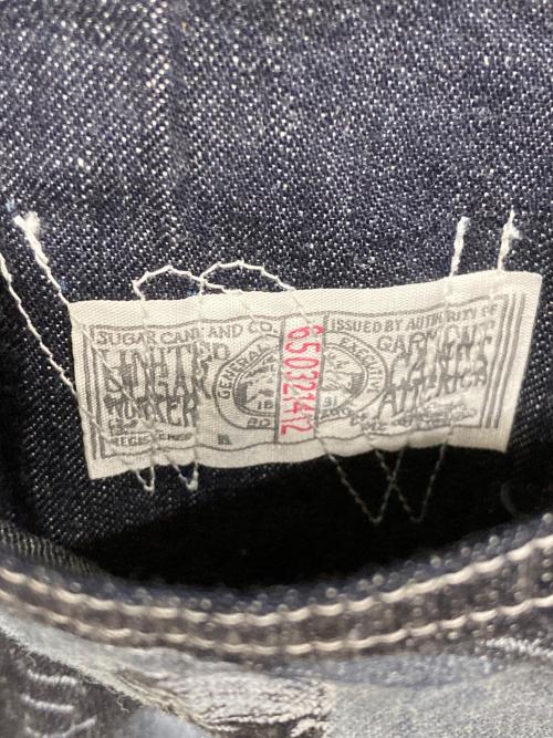 SUGAR CANE（シュガーケーン）SUGAR CANE (シュガーケーン) デニムカバーオール インディゴ サイズ:SIZE 42 未使用品の古着・服飾アイテム