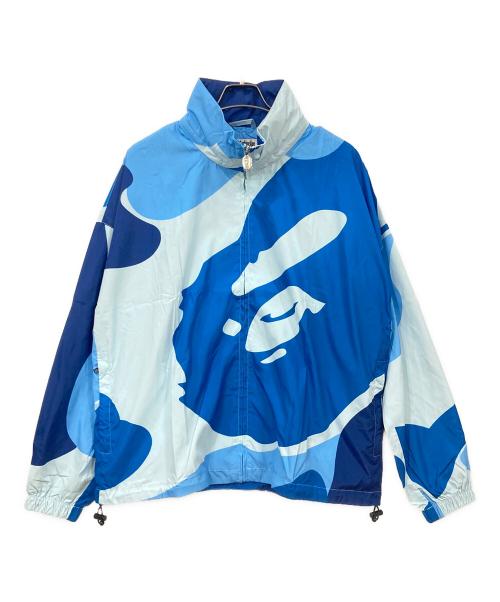 A BATHING APE（アベイシングエイプ）A BATHING APE (アベイシングエイプ) ナイロンジャケット ブルー サイズ:Mサイズ 未使用品の古着・服飾アイテム