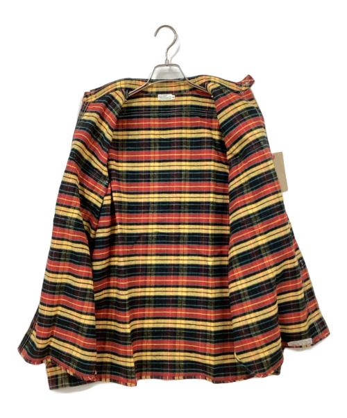 WAREHOUSE（ウエアハウス）WAREHOUSE (ウエアハウス) 長袖シャツ レッド×イエロー サイズ:SIZE 44の古着・服飾アイテム