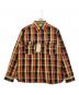 WAREHOUSE（ウエアハウス）の古着「長袖シャツ」｜レッド×イエロー