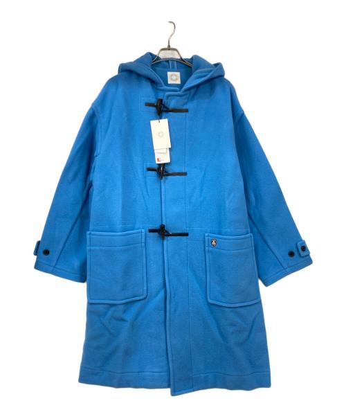 ORCIVAL（オーシバル）ORCIVAL (オーシバル) ウールメルトンフードダッフルコート ブルー サイズ:SIZE 5の古着・服飾アイテム