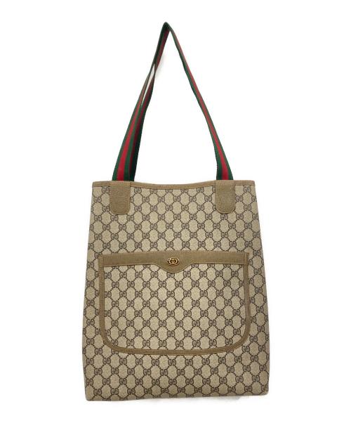 GUCCI（グッチ）GUCCI (グッチ) トートバッグ ベージュの古着・服飾アイテム