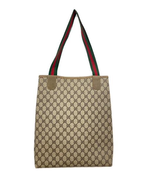 GUCCI（グッチ）GUCCI (グッチ) トートバッグ ベージュの古着・服飾アイテム