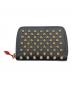 Christian Louboutin（クリスチャン・ルブタン）の古着「COIN PURSE/PANETTONE」｜ブラック×レッド