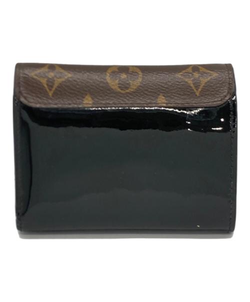 LOUIS VUITTON（ルイ ヴィトン）LOUIS VUITTON (ルイ ヴィトン) ポルトフォイユ チェリーウッド コンパクト ブラウン×ブラックの古着・服飾アイテム