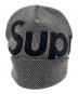 SUPREME（シュプリーム）の古着「Studded Knockout Big Logo Beanie」｜ブラック×シルバー