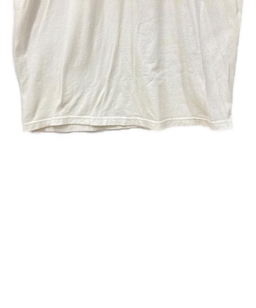 stussy（ステューシー）stussy (ステューシー) 半袖カットソー アイボリー×グリーン サイズ:Mの古着・服飾アイテム