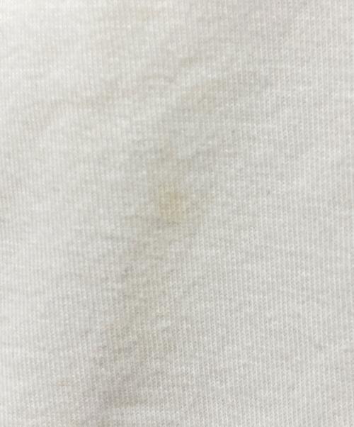 stussy（ステューシー）stussy (ステューシー) 半袖カットソー アイボリー×グリーン サイズ:Mの古着・服飾アイテム