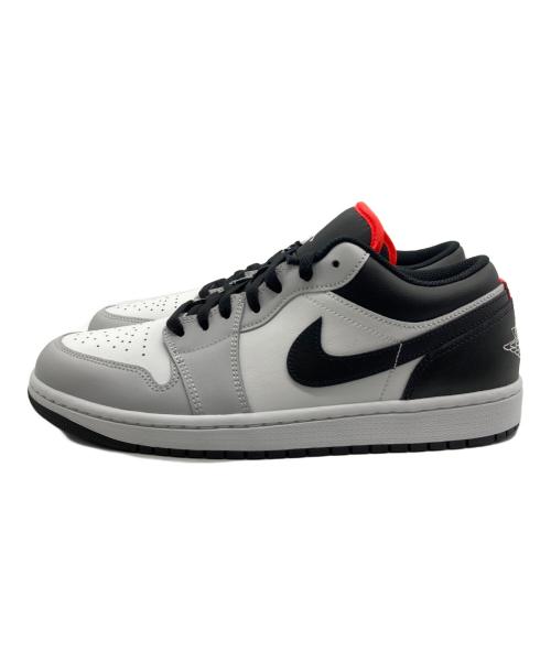 NIKE（ナイキ）NIKE (ナイキ) スニーカー/JORDAN 1 LOW グレー×ホワイト サイズ:28.5cm 未使用品の古着・服飾アイテム