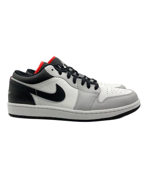 NIKE（ナイキ）NIKE (ナイキ) スニーカー/JORDAN 1 LOW グレー×ホワイト サイズ:28.5cm 未使用品の古着・服飾アイテム