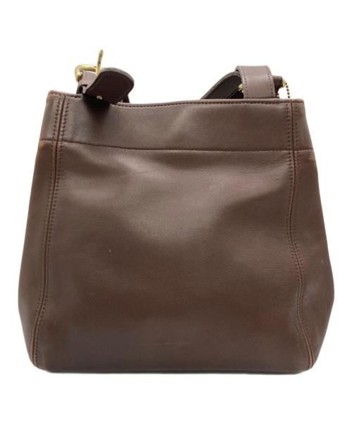 COACH（コーチ）COACH (コーチ) レザートートバッグ ブラウンの古着・服飾アイテム
