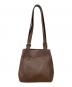 COACH (コーチ) レザートートバッグ ブラウン：6000円