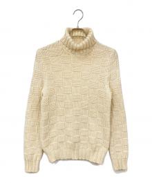 GRAN SASSO（グランサッソ）の古着「厚手ニット」｜ベージュ