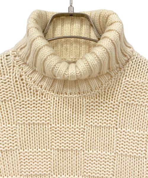 GRAN SASSO（グランサッソ）GRAN SASSO (グランサッソ) 厚手ニット ベージュ サイズ:46の古着・服飾アイテム