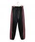 Needles (ニードルズ) トラックパンツ ブラック×パープル サイズ:SIZE 1：10000円