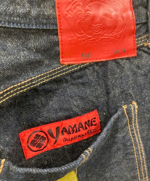 EVISU（エヴィス）EVISU (エヴィス) YAMANE (ヤマネ) デニムパンツ ネイビー サイズ:34×34の古着・服飾アイテム