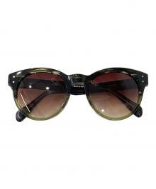 maison kitsune×OLIVER PEOPLES（メゾンキツネ×オリバーピープルズ）の古着「サングラス」｜ブラウン