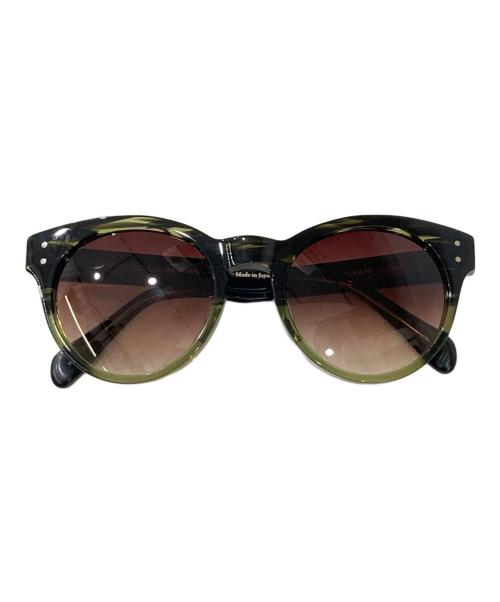 maison kitsune（メゾンキツネ）maison kitsune (メゾンキツネ) OLIVER PEOPLES (オリバーピープルズ) サングラス ブラウンの古着・服飾アイテム