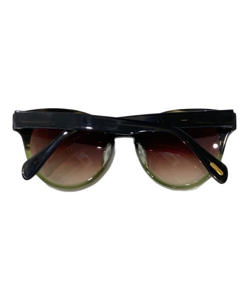 maison kitsune（メゾンキツネ）maison kitsune (メゾンキツネ) OLIVER PEOPLES (オリバーピープルズ) サングラス ブラウンの古着・服飾アイテム