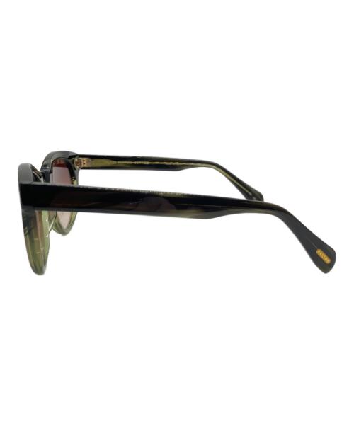 maison kitsune（メゾンキツネ）maison kitsune (メゾンキツネ) OLIVER PEOPLES (オリバーピープルズ) サングラス ブラウンの古着・服飾アイテム