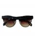 maison kitsune (メゾンキツネ) OLIVER PEOPLES (オリバーピープルズ) サングラス ブラウン：12000円