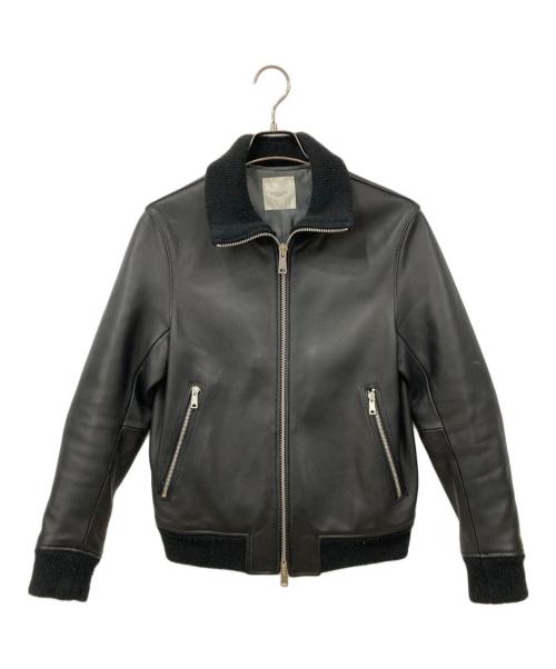 EDIFICE（エディフィス）EDIFICE (エディフィス) レザージャケット ブラック サイズ:Mの古着・服飾アイテム