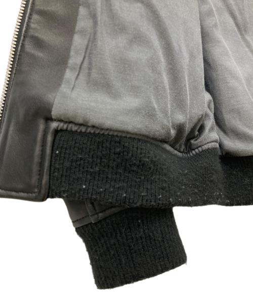 EDIFICE（エディフィス）EDIFICE (エディフィス) レザージャケット ブラック サイズ:Mの古着・服飾アイテム