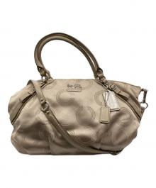 COACH（コーチ）の古着「ハンドバッグ」｜ベージュ