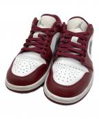 NIKEナイキ）の古着「Air Jordan 1 Low（エア ジョーダン ワン ロー）」｜レッド×ホワイト