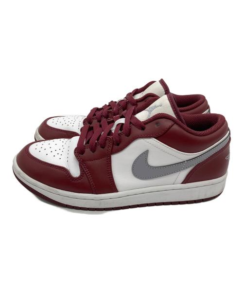 NIKE（ナイキ）NIKE (ナイキ) Air Jordan 1 Low（エア ジョーダン ワン ロー） レッド×ホワイト サイズ:25の古着・服飾アイテム