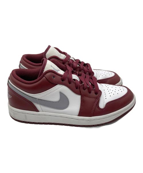 NIKE（ナイキ）NIKE (ナイキ) Air Jordan 1 Low（エア ジョーダン ワン ロー） レッド×ホワイト サイズ:25の古着・服飾アイテム