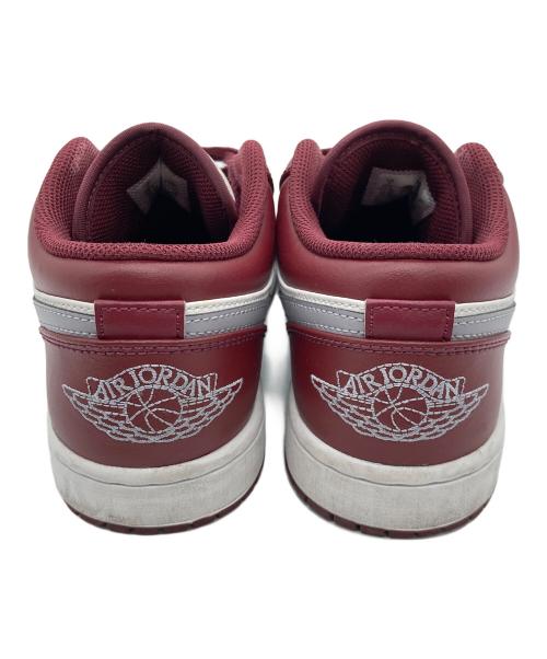 NIKE（ナイキ）NIKE (ナイキ) Air Jordan 1 Low（エア ジョーダン ワン ロー） レッド×ホワイト サイズ:25の古着・服飾アイテム