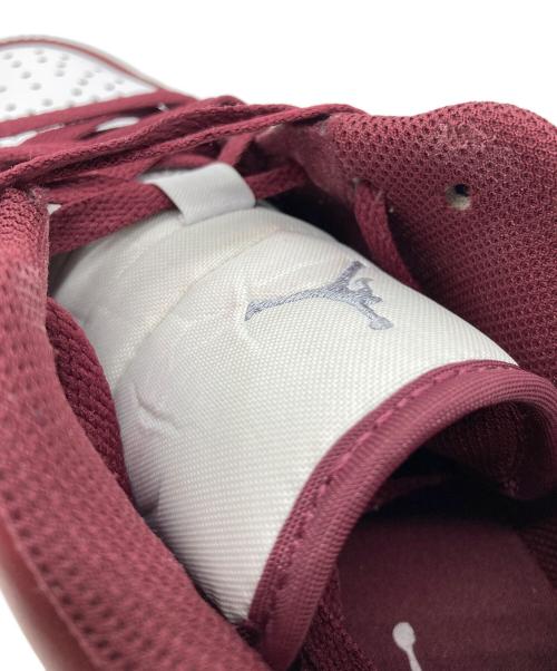NIKE（ナイキ）NIKE (ナイキ) Air Jordan 1 Low（エア ジョーダン ワン ロー） レッド×ホワイト サイズ:25の古着・服飾アイテム